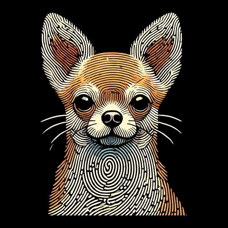 Empreinte digitale Chihuahua