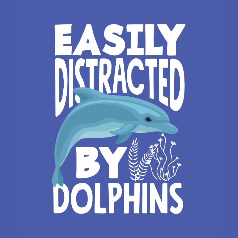 Facilement distrait par les dauphins