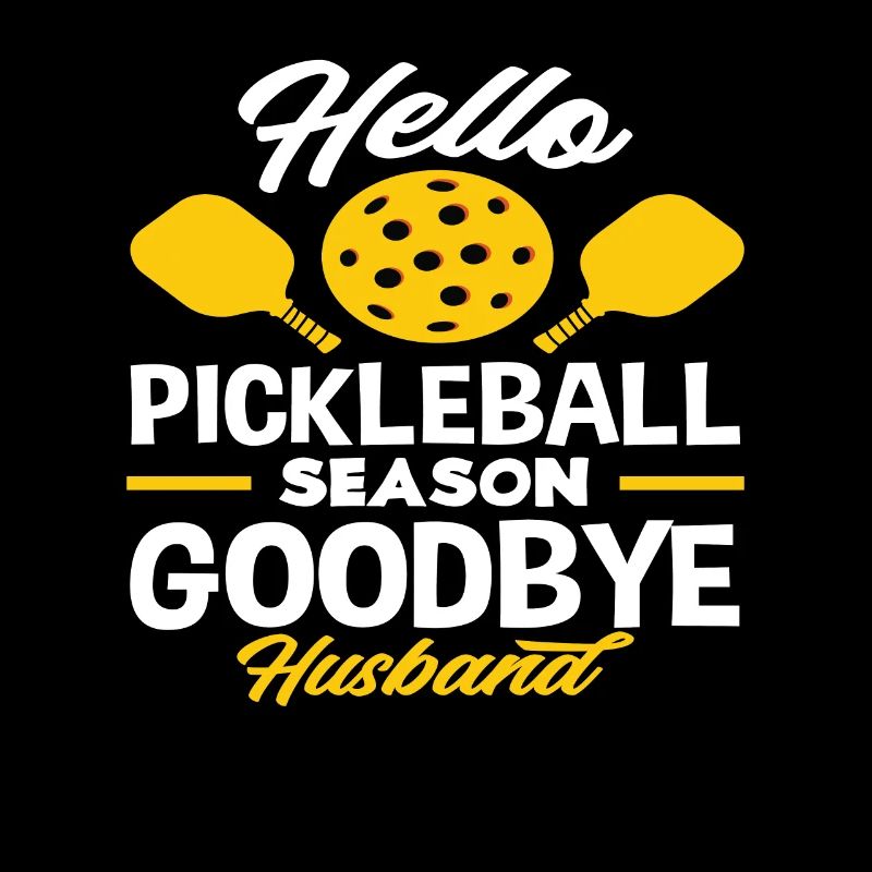 Hallo Pickleball Saison Goodbye Ehemann