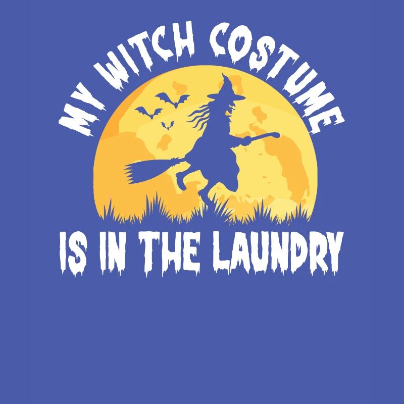Mon costume de sorcière est dans la lessive drôle