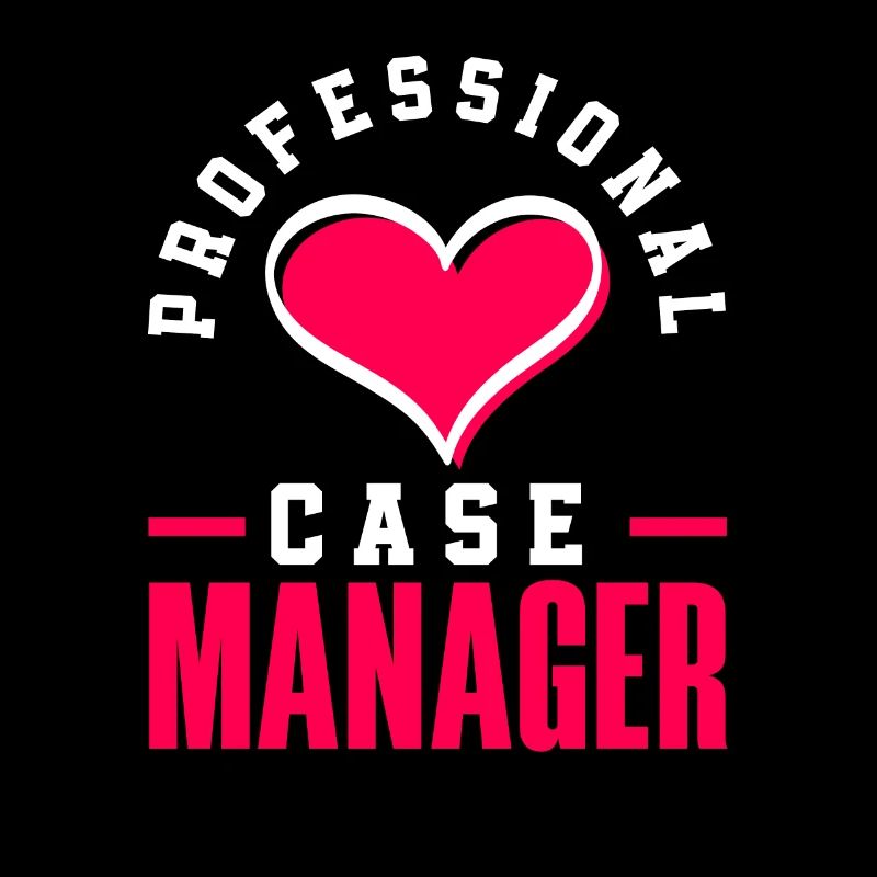 Professional Case Manager Heart Design