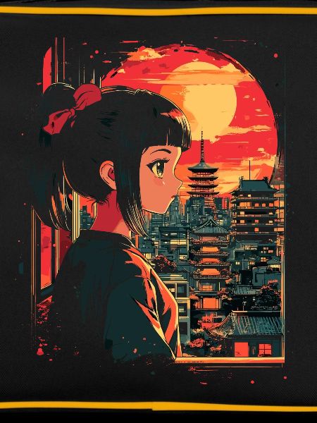 Fille d’Anime Japon