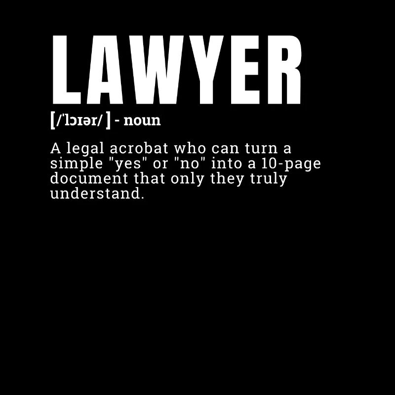 Drôle d’avocat Définition Profession