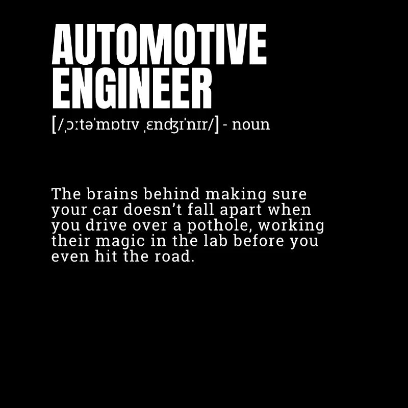 Automotive Engineer Definition Creative Design