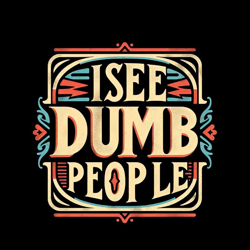 I See Dumb People 12