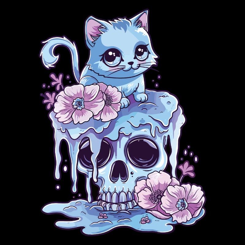 Kawaii Chat Pastel Goth Mignon Anime