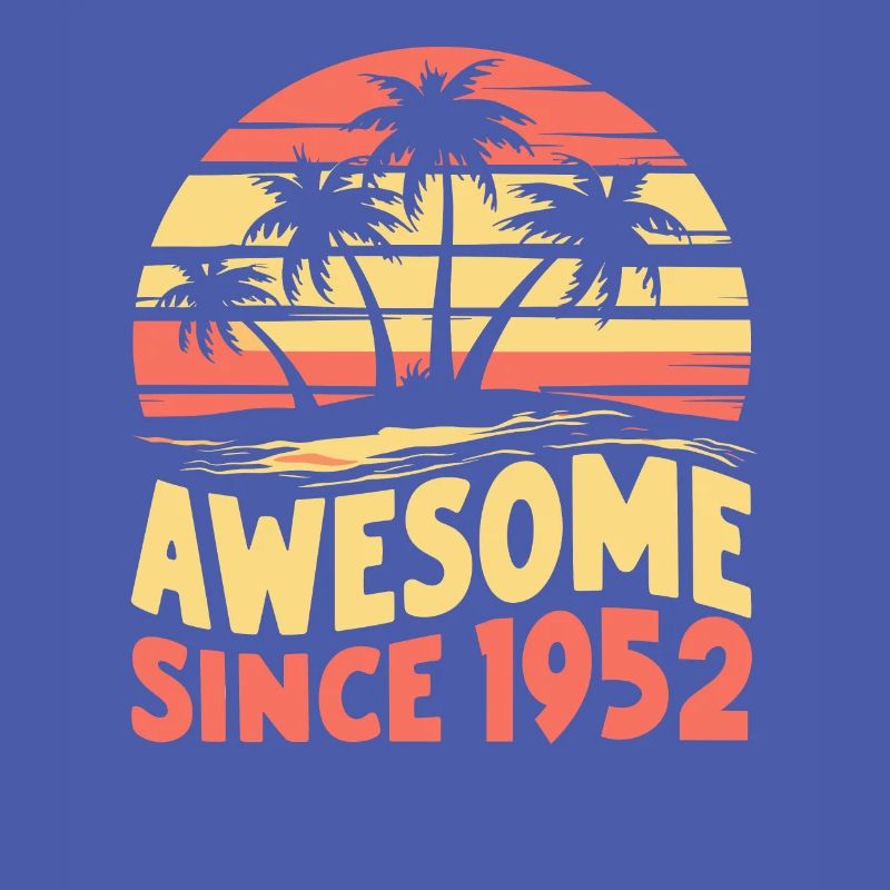 Awesome Seit 1952 Geburtstag