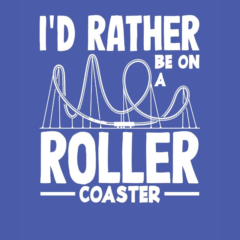 Roller Coaster Lieber Auf Einer Achterbahn