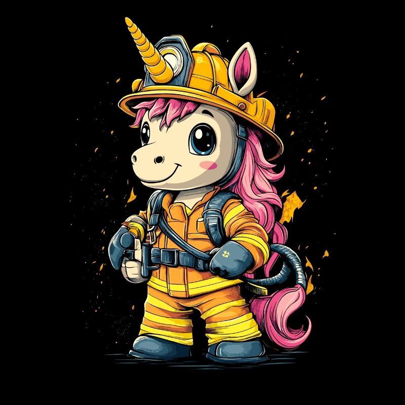 Licorne pompier