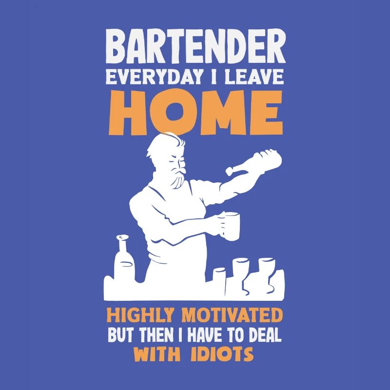 Funny Bartender Saying Bartender Gift