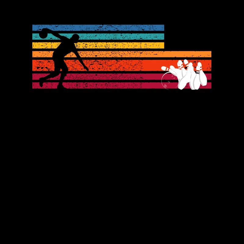 Bowling Retro Style for Bowling Lovers