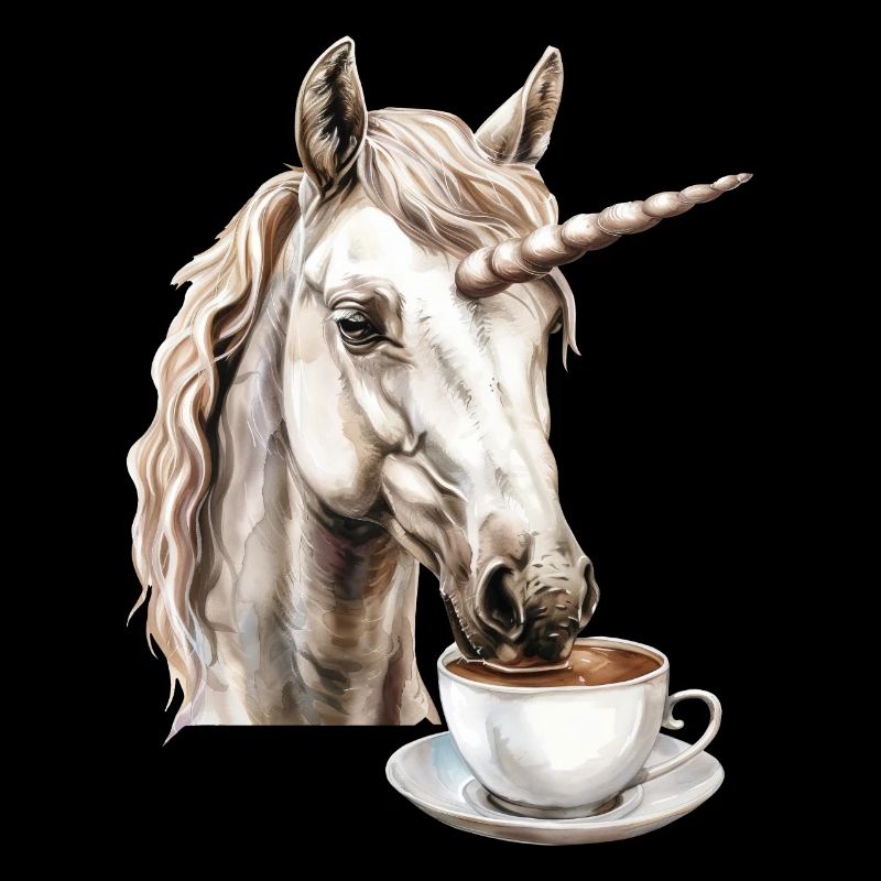 Einhorn Kaffee