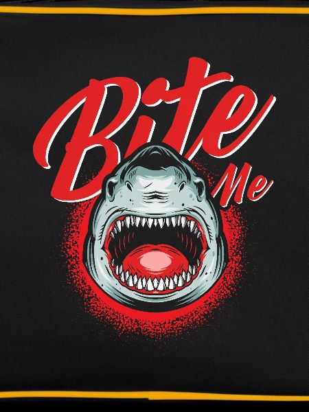 Bites Me Shark Graphic