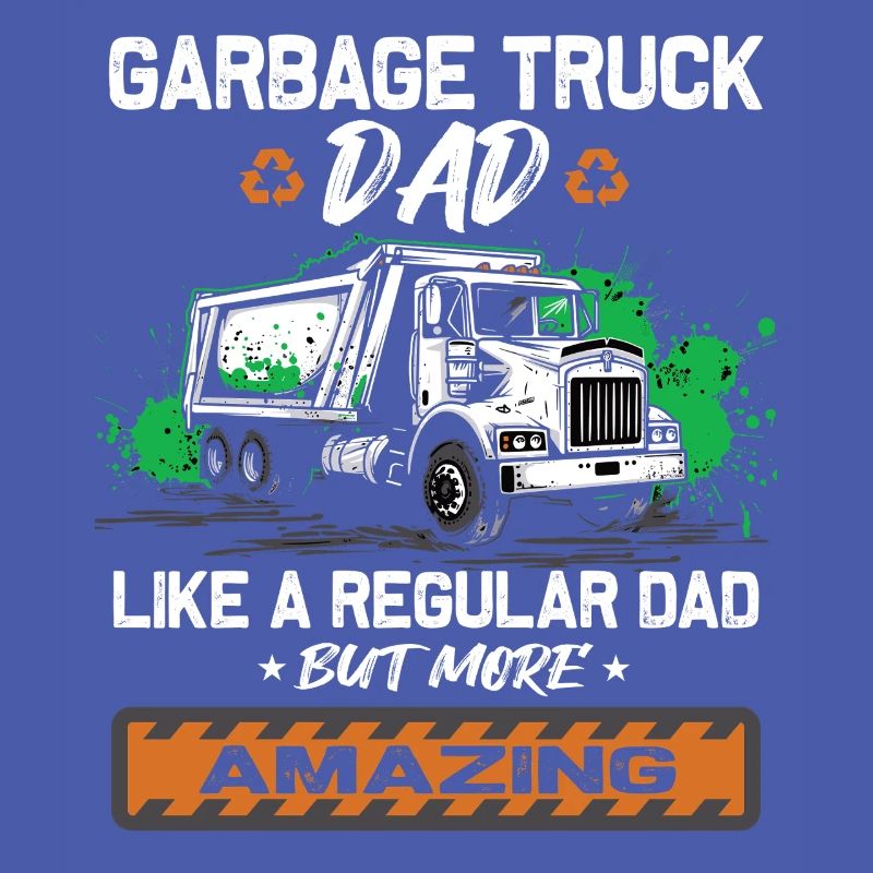 Garbage truck driver for sanitation workers