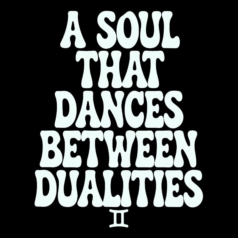 Gemini soul dancing between dualities