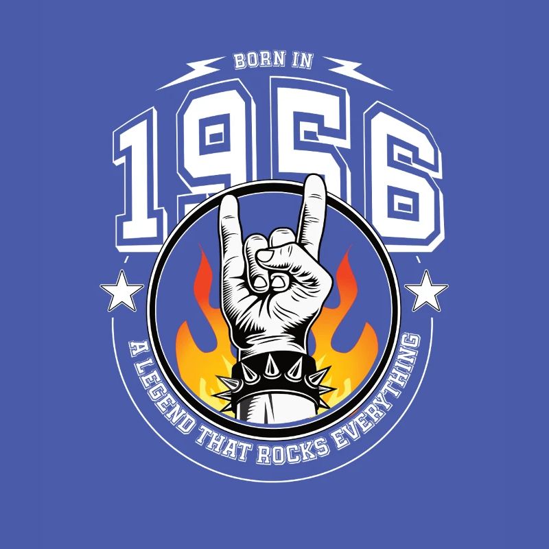 1956 Birthday, rocks everything