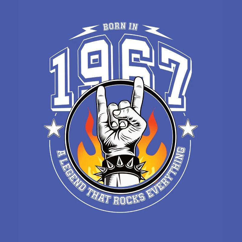 1967 Birthday, rocks everything