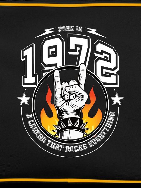 1972 Birthday, rocks everything