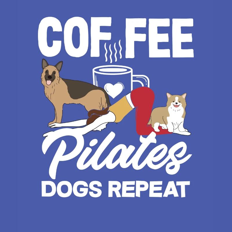 Pilates Café Chiens Répéter Fun