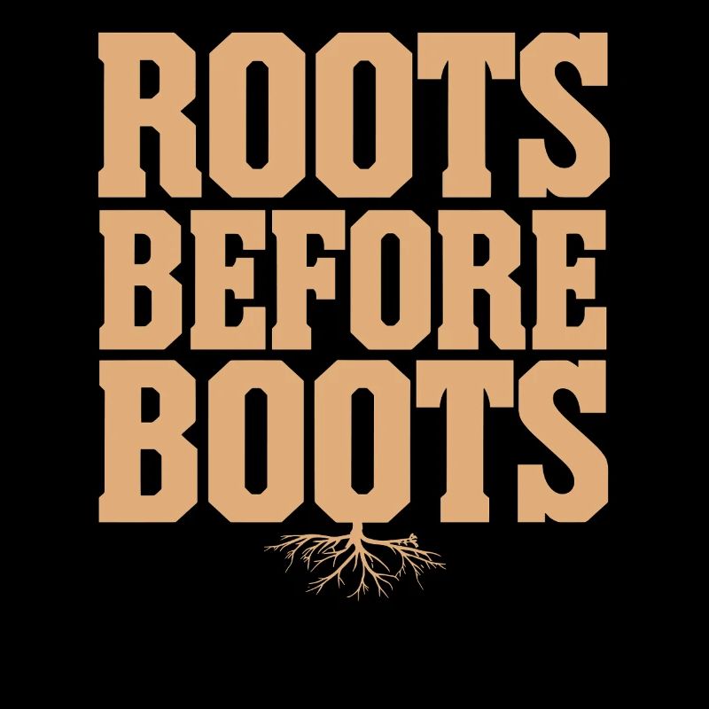 Roots Before Boots Vegan Vegetarian