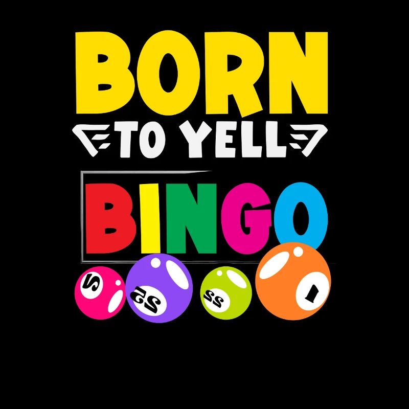 Né pour crier le plaisir du bingo