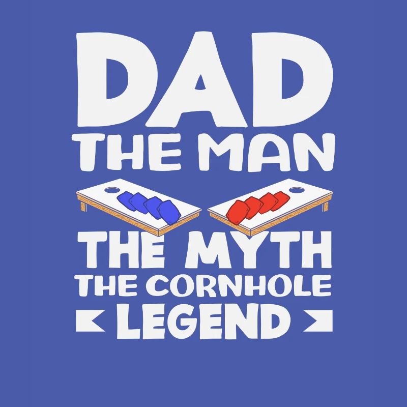 Cornhole Lover Dad The Legend The Myth