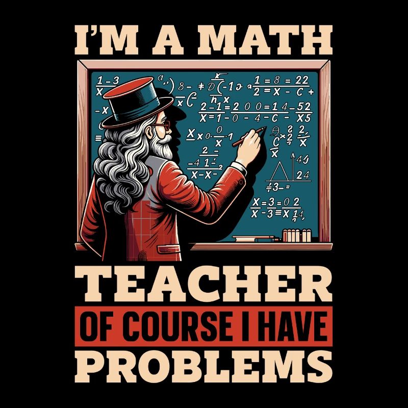 Mathématicien Je suis professeur de mathématiques Statisticien