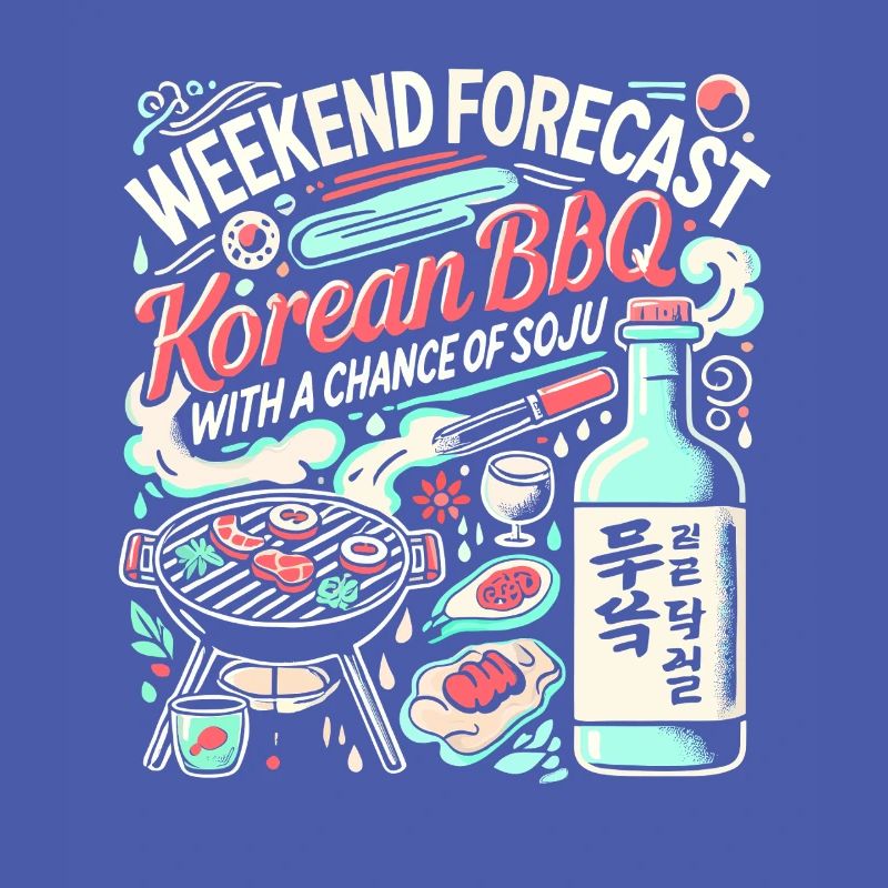 Wochenendvorhersage Koreanisches BBQ mit einer