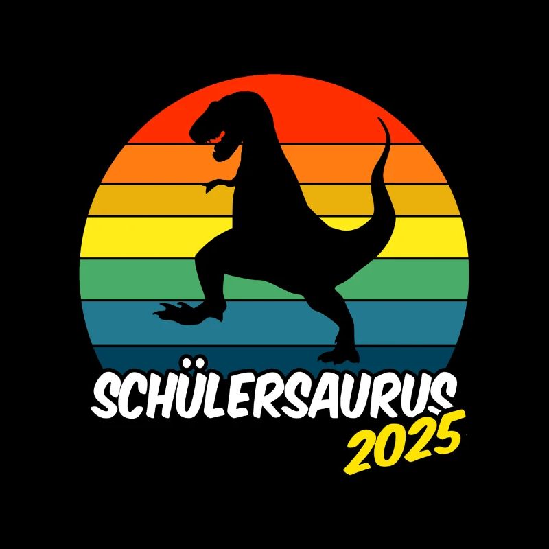 Einschulung 2025 Schuelersaurus T-Rex Dino