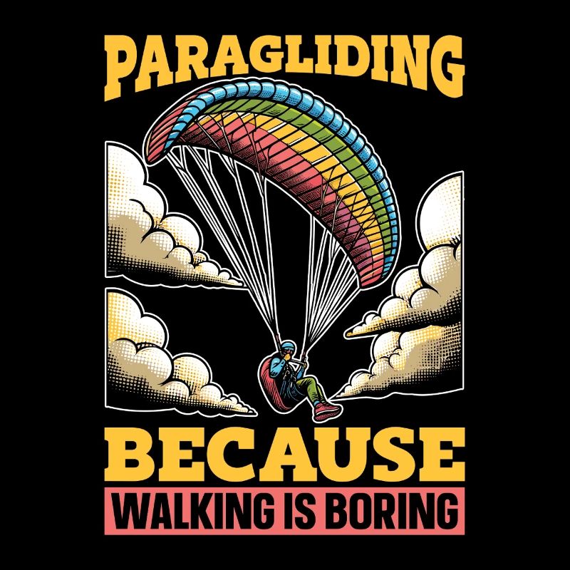 Parapente parce que marcher c’est ennuyer Parachutisme