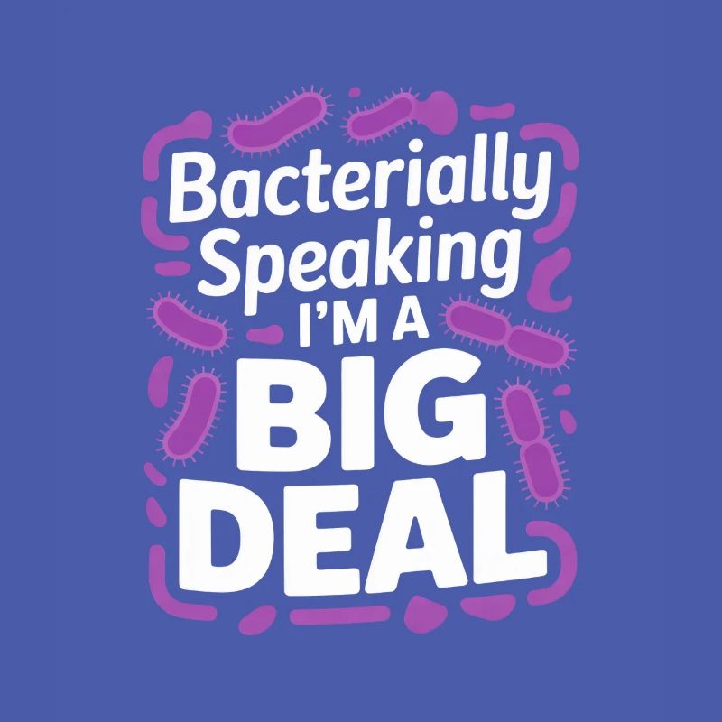 Bacterially Speaking I’m a Big Deal Microbiologist