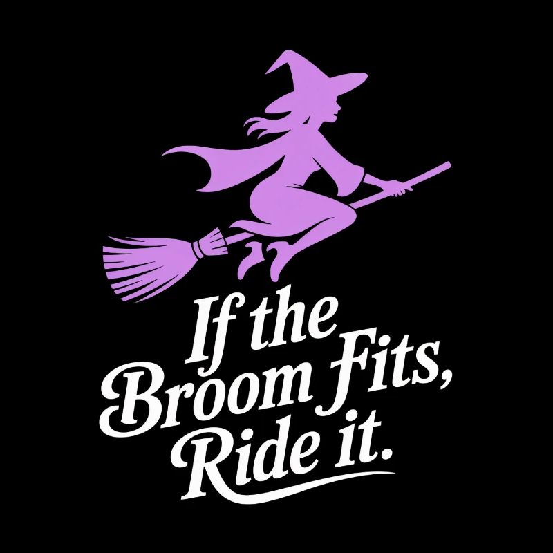 Si le balai s’adapte Ride It Halloween