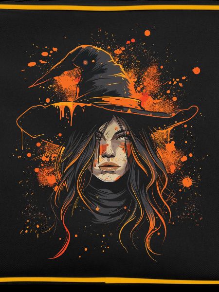 Spooky Pin-up Witch Halloween