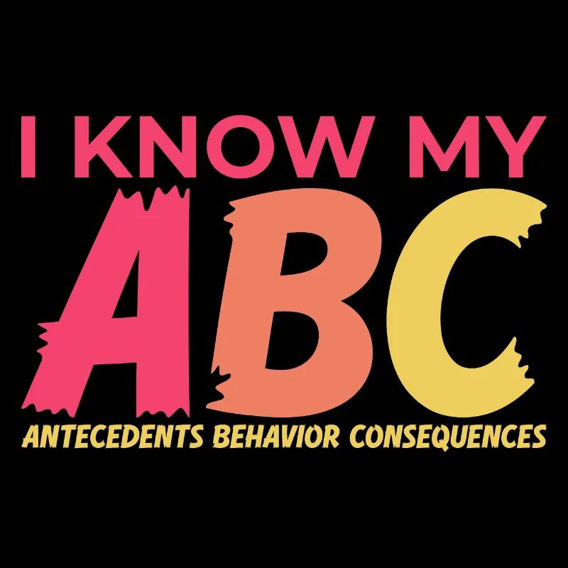 I Know My ABC's Behavior Analyst Therapist