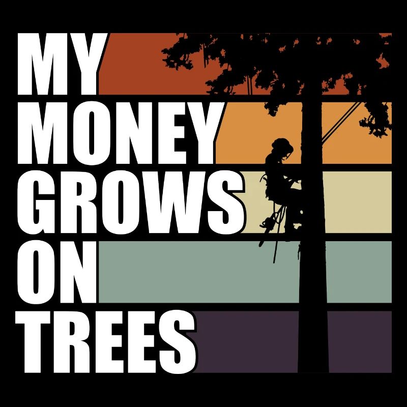 My money grows on trees Vintage Tree Climb