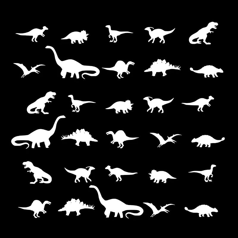 white dinos