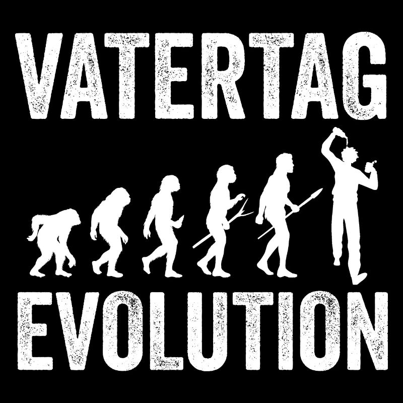 Vater Evolution Vatertag Papa