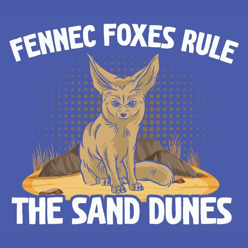 Fennec foxes reign sand dunes fennec fox