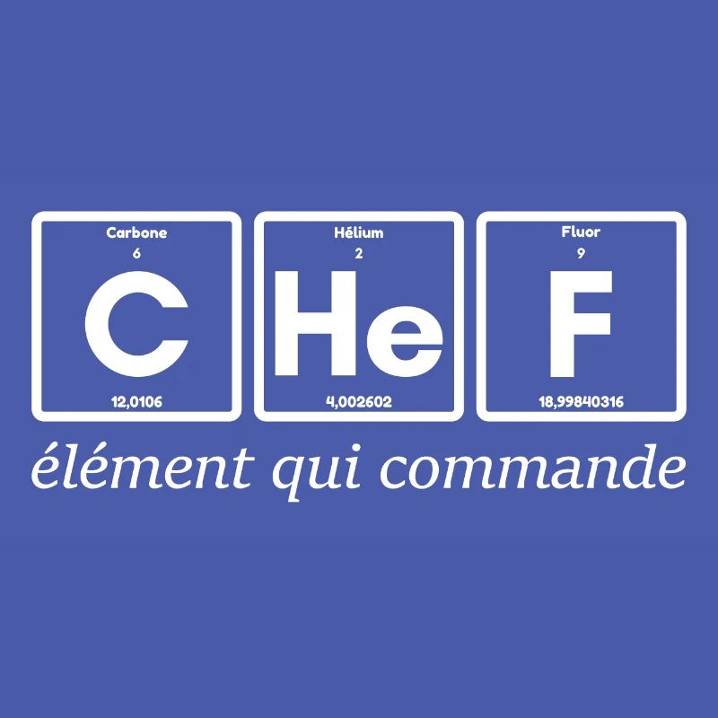 CHeF élément qui commande (blanc)