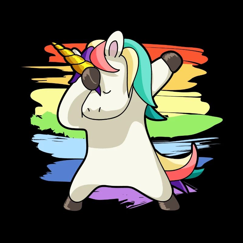 Dabbing Unicorn Dabbendes Einhorn Dab Geschenkidee