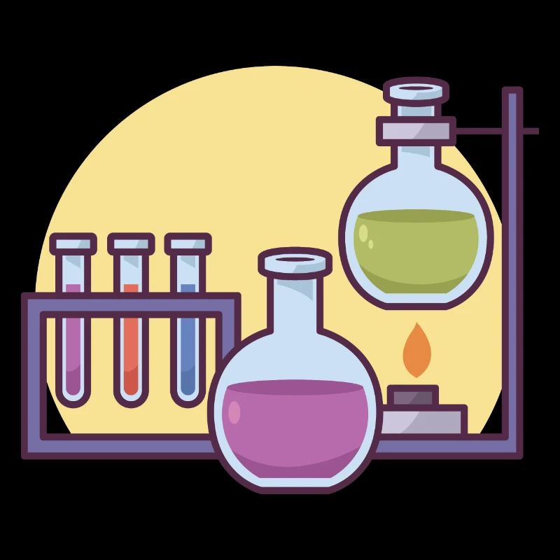 Expérience scientifique à l'école.
