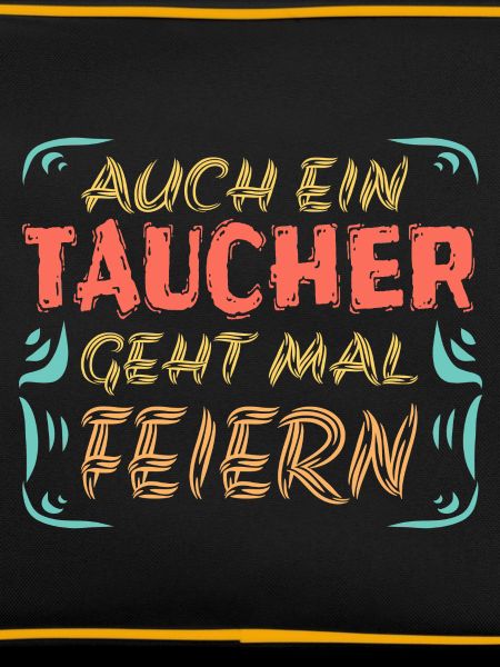 Feiern mit taucher