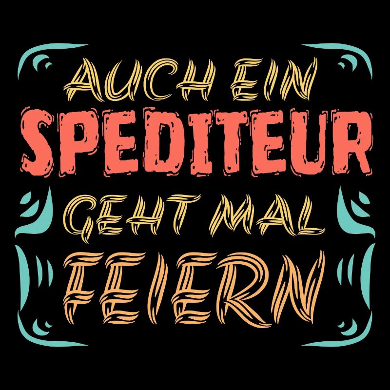 Feiern mit Spediteur spedition