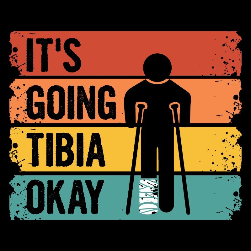 Broken leg wordplay for someone with a