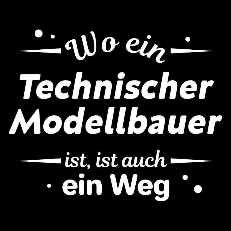 Technischer Modellbauer Design für Handwerker