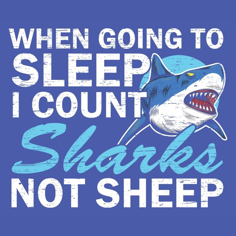 Quand je m’endors, je compte les requins, pas Sha