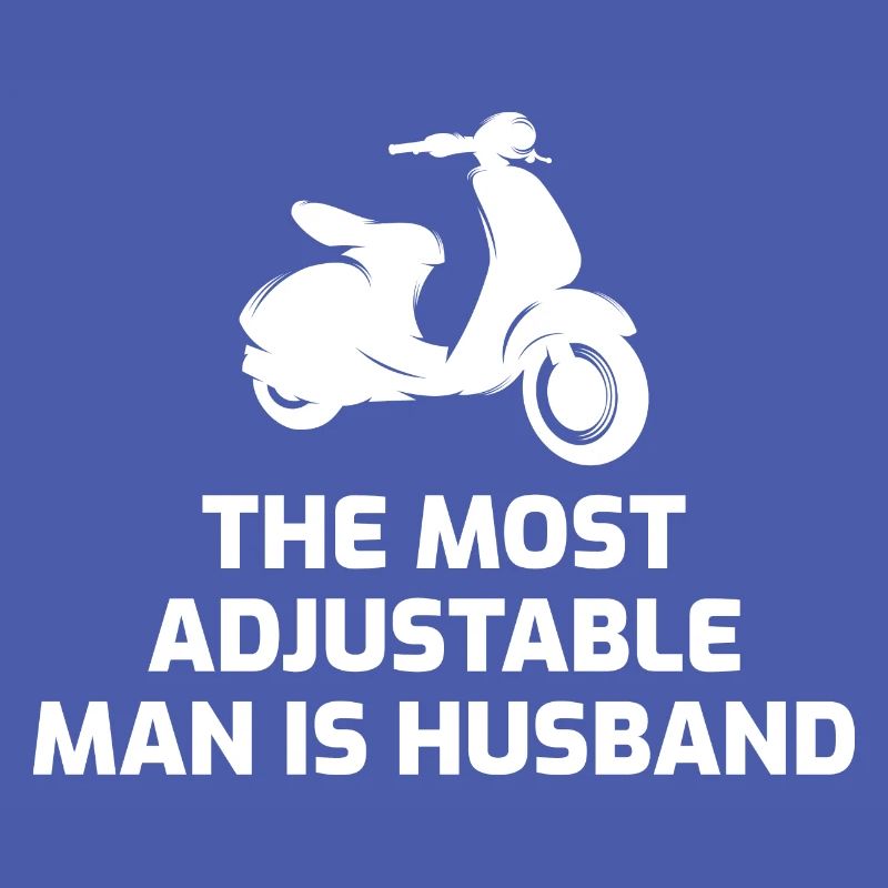 Roller Fahrer Roller Motorrad Ehemann Ehefrau