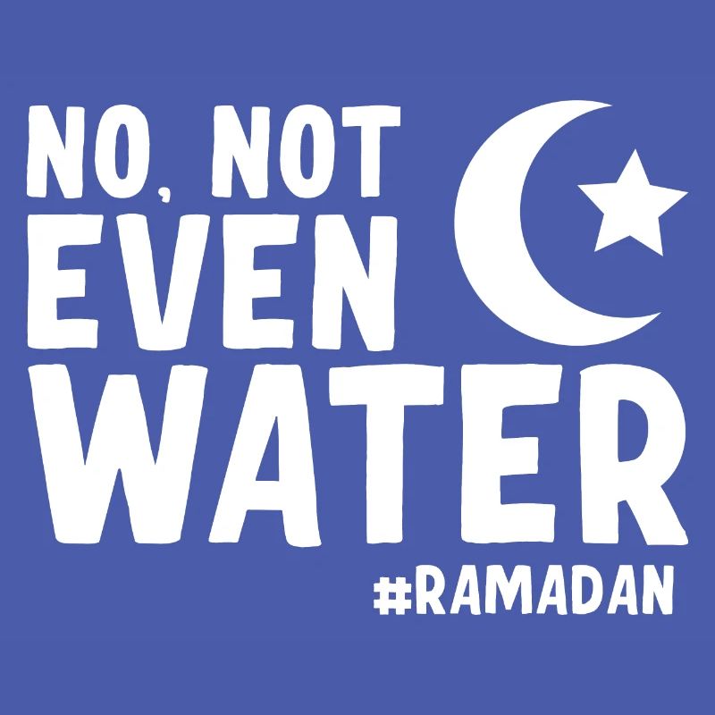 Non même pas d’eau Ramadan