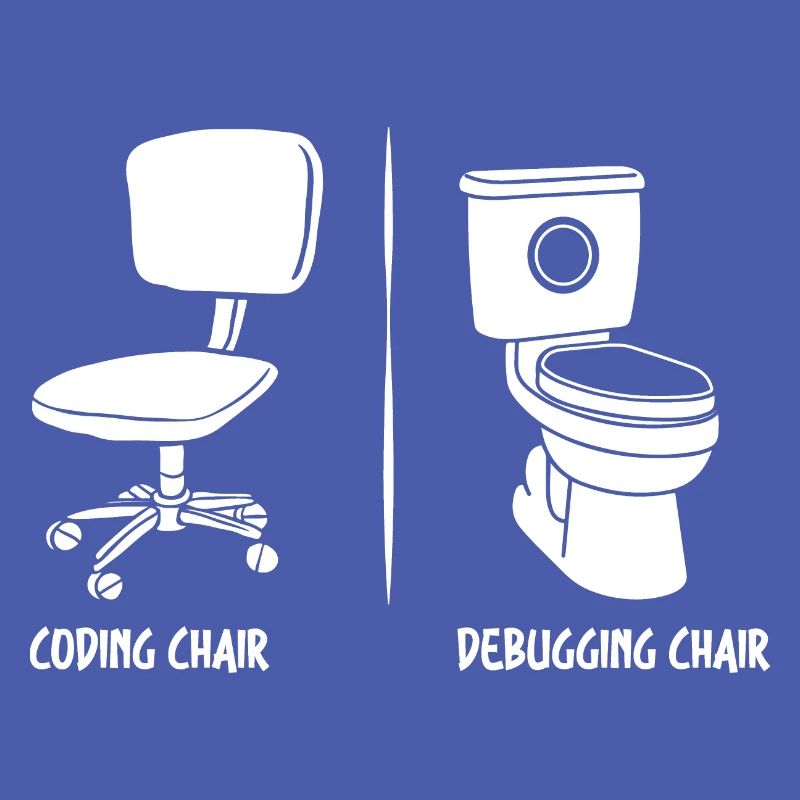 Debugging Chair Funny Programmer Gift