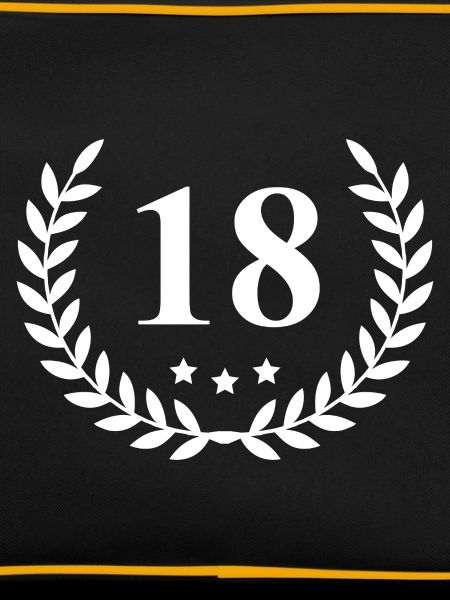 18 Number Wreath